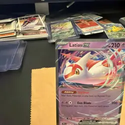 Pokemon TCG Latias EX Surging Sparks Scarlet & Violet Double Rare 076/191 - Image 2
