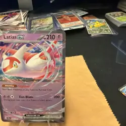 Pokemon TCG Latias EX Surging Sparks Scarlet & Violet Double Rare 076/191 - Image 3