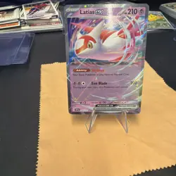 Pokemon TCG Latias EX Surging Sparks Scarlet & Violet Double Rare 076/191 - Image 5