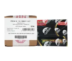 Pokemon Mega Evolution Enhanced Booster 6 Box Case Factory Sealed - Image 1