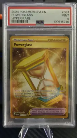 Powerglass #097 Hyper Rare 2024 Pokemon SFA En - PSA 9 - Image 1