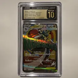 🔥 Pokemon Mega Lucario ex 228/193 Mega Dream ex – Japanese CGC Pristine 10 🔥 - Image 1