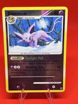 Pokemon TCG Espeon Majestic Dawn 18/100 Reverse Holo Rare MP - Image 1