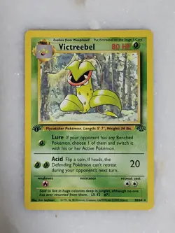 Pokemon TCG Victreebel Jungle 30/64 1st Edition Non Holo Rare NM - Image 1