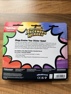 Pokemon TCG Ascended Heroes Tech Sticker Collection Charmander - Image 2