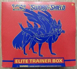 POKEMON TCG SWORD & SHIELD ELITE TRAINER BOX ETB SEALED BRAND NEW 820650104459 - Image 1