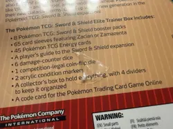 POKEMON TCG SWORD & SHIELD ELITE TRAINER BOX ETB SEALED BRAND NEW 820650104459 - Image 3