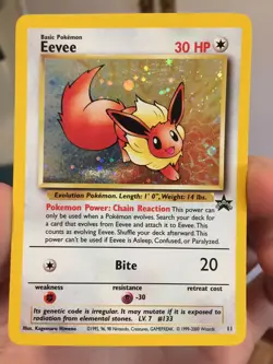 POKEMON BLACK STAR PROMO EEVEE HOLO X50 BUNDLE (EXCELLENT - NEAR MINT) - Image 1