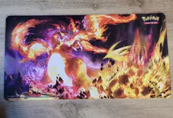 Pokemon Charizard VMAX Ultra Premium Playmat & Eevee Pokemon Go UPC New - Image 2