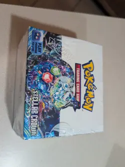 Pokemon TCG Stellar Crown Booster Box Factory Sealed - Image 1