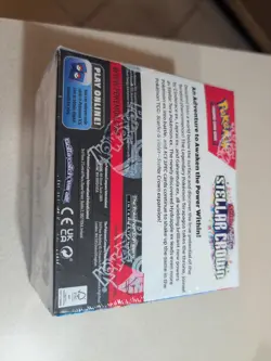 Pokemon TCG Stellar Crown Booster Box Factory Sealed - Image 2