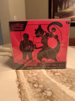 Pokemon Destined Rivals POKEMON CENTER ETB - Sealed, Small Rip Picture 2 . - Image 1