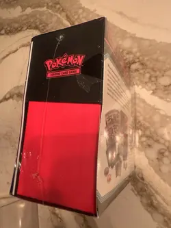 Pokemon Destined Rivals POKEMON CENTER ETB - Sealed, Small Rip Picture 2 . - Image 2