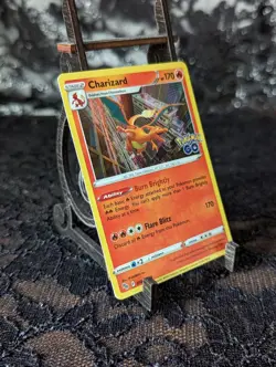 Pokemon TCG Charizard Pokemon GO 010/078 Holo Holo Rare - 2022 - Image 2