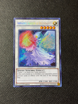Armades, Keeper of Boundaries 1st Ed Secret Rare MP14-EN095 Yu-Gi-Oh - Image 1