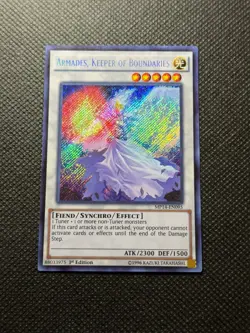 Armades, Keeper of Boundaries 1st Ed Secret Rare MP14-EN095 Yu-Gi-Oh - Image 2