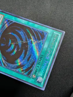 Yugioh - Mystical Space Typhoon LCJW-EN285 1st Edition Secret Rare MP - Image 2