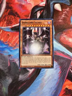 Yugioh! Darklord Ixchel MAGO-EN106 Rare 1st Edition Light Play - Image 1