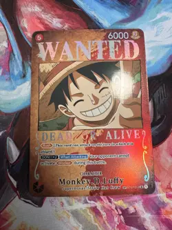 MONKEY D LUFFY - One Piece ST01-012 - WANTED SP Special - Pillars of Strength - Image 1