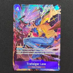 Trafalgar Law Illustration Box Vol.6 P-093 One Piece Promotion Cards Foil Promo - Image 1