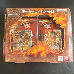 Bandai Namco One Piece Card Game Illustration Box vol.5 English Sealed - Image 1