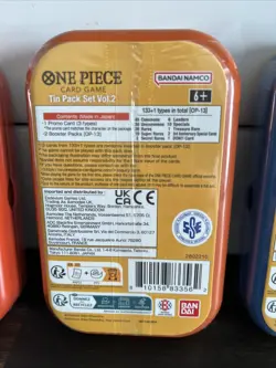 SEALED - One Piece Tin Set Vol.2 - 3 Tins OP13 - Image 4