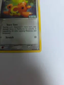 Pokemon Teddiursa EX TCG Unseen Forces Card 77/115 Reverse Holo - Image 2