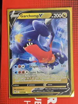 Garchomp V 117/189 Astral Radiance Ultra Rare Pokemon Card - Image 1