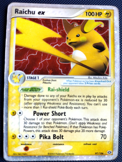 Raichu ex 97/106 Emerald Pokemon Trading Card TCG Nintendo 2005 HP - Image 1