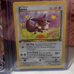 Pokemon TCG Eevee VMAX SWSH087 Eevee Jungle 51/64 2 Card Lot English MINT - Image 3