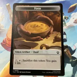 MTG Avatar: The Last Airbender Bear/Food Double-Sided Token 0012/0020 NM Regular - Image 2