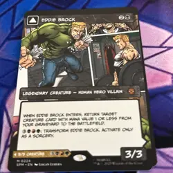 Eddie Brock (0224) (Borderless) Marvel's Spider-Man Regular - Image 1