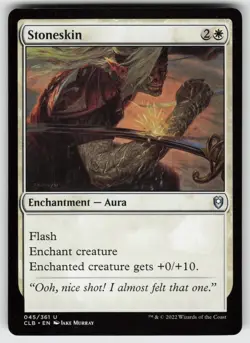 Stoneskin U Commander Legends: Battle for Baldur's Gate 45 MTG - Image 1