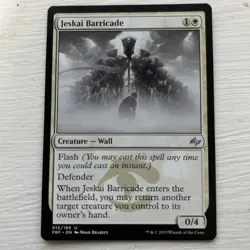 Fate Reforged Jeskai Barricade MTG Magic the Gathering MP - Image 1