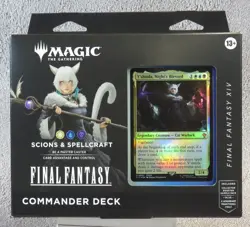 Magic The Gathering Final Fantasy XIV Commander, Scions & Spell crafts-NEWSEALED - Image 1