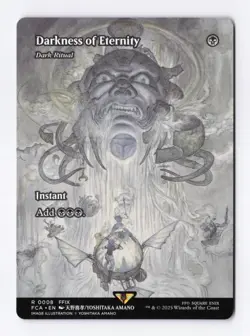 Darkness of Eternity (Showcase) 8 (R) MTG Final Fantasy: Through the Ages (FCA) - Image 1