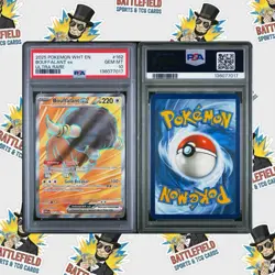 PSA 10 - BOUFFALANT EX #162 - 2025 POKEMON WHITE FLARE - Image 1
