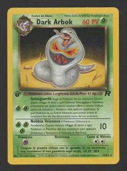 Dark Arbok Team Rocket 1a Edizione 19/82 ITA – Carta Pokemon Rara - Image 1