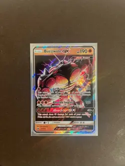 Pokemon TCG I Buzzwole GX 57/111 Crimson Invasion Holo I Englisch I Near Mint - Image 1