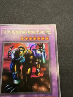 Yugioh The Last Warrior From Another Planet LON-077 Ultra Rare HP Unlimited - Image 3