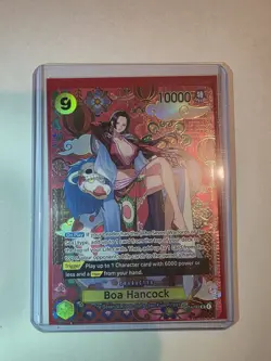 Boa Hancock OP14-112 SP (Full Art Special Parallel) – 10,000 Power – Red - Image 1