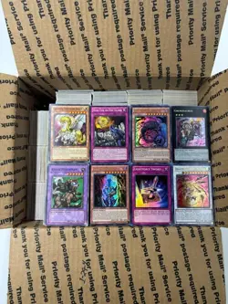 Yu-Gi-Oh! Trading Card Bulk Lot - 3500-4000 Bulk Cards - Image 1