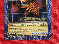 Diaboromon BO-227 Digimon Digi-Battle Card Game Series 5 - GOLD TEXT NM+ - Image 4