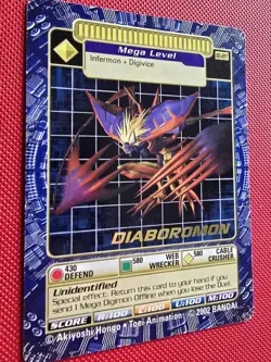 Diaboromon BO-227 Digimon Digi-Battle Card Game Series 5 - GOLD TEXT NM+ - Image 5