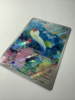 Wiglett Scarlet and Violet Base Set Pokemon TCG Card 206/198 NM Condition - Image 4