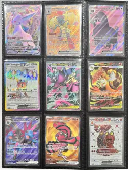 Pokemon TCG Lot Of 9 Full Art Ultra Rare Cards NM - Image 1