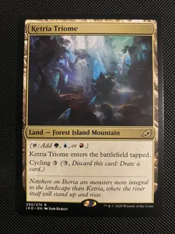 Ikoria: Lair of Behemoths #250 Ketria Triome - Image 1