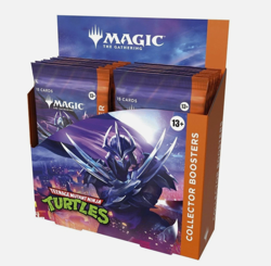 MTG TCG Teenage Mutant Ninja Turtles Sealed Collector Booster Box (PRE-ORDER) - Image 1