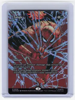 Tangle (Borderless) M Marvel Universe Eternal-Legal 38 FOIL NM - Image 1