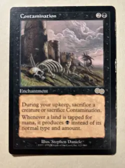 Contamination - Urza's Saga (USG) - MTG - NM Unplayed - Image 1